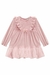 Vestido Manga Longa Menina