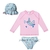 Conjunto 3 Peças Moda Praia Bebê