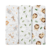 Cueiro Flanelado Estampado Rolinho com 3 Unidades 1,00m x 80cm Bublim Baby - comprar online