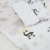 Fralda de Pano Para Bebê de Luxo Bublim Petit Estampada com Festone 3 Unidades Panda Bublim Baby - Pitokids Baby Store