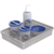 Kit Higiene para Bebê com Cestinha de Plástico