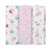 Cueiro Flanelado Estampado Rolinho com 3 Unidades 1,00m x 80cm Bublim Baby