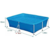 Piscina Infantil Estrutural Retangular 2000 litros Reforçada em Lona Azul MOR - comprar online