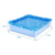Piscina Infantil Estrutural Retangular 400 litros Reforçada em Lona Azul MOR - comprar online