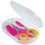 Kit de Higiene com Estojo para Bebê Acompanha Cortador de Unha e Tesoura