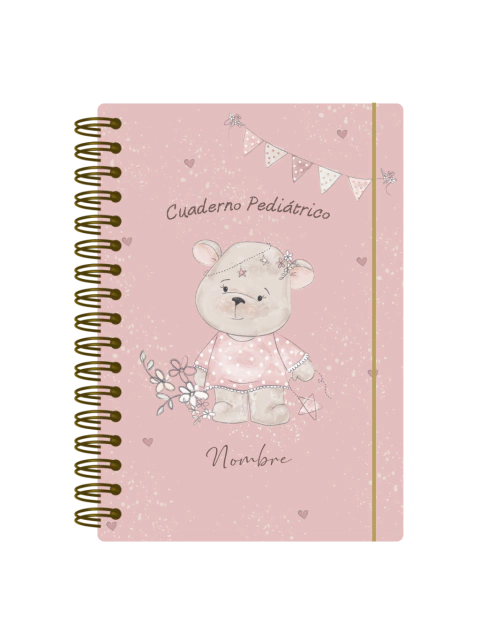 CUADERNO PEDIÁTRICO ROSA - comprar online