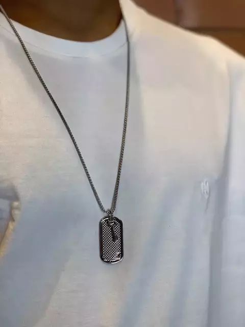 Cordão Prata Inoxidável Chave - comprar online