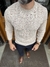 Sueter Tricot Resumo trançado na internet