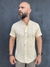 Camisa Social Oxing Manga Curta na internet