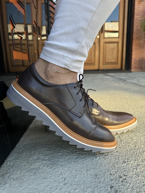 Sapato Derby Tratorado - comprar online