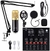 Kit Microfone Profissional Completo Bm800 Dourado com Pop Filter Aranha Braço A - loja online