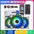 KINGSTER Kit3 Colorido 120mm RGB PC Computador Gabinete Ventilador Refrigeraçã na internet