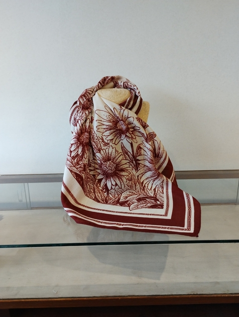 PAÑUELO FRAMBUESA 70X70cm - comprar online