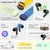 Realme Buds T110 – Potência Sonora, Conforto Extremo e Liberdade Total!
Prepare-se para elevar sua experiência de áudio a outro nível com os incríveis Realme Buds T110 – fones de ouvido que combinam tecnologia de ponta, design ergonômico e desempenho pode
