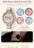 Smartwatch Hw16 Mini Fashion + Bracelete e Brincos Edição Limitada