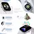 A tela AMOLED de alta resolução do Redmi Watch 4 oferece 26% a mais de tamanho em comparação com modelos anteriores, proporcionando mais espaço para visualizar notificações, monitorar sua saúde e personalizar mostradores. Cada detalhe é exibido com claro 