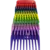 Peine H Colores X 12 Unidades