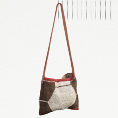 Bandolera Chaguar borde rojo - comprar online