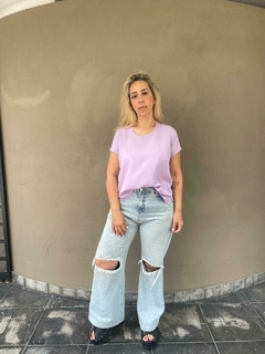 Blusa lila - comprar online