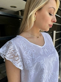 Blusa broderie - comprar online