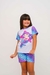 Ref. curto06 - Pijama Infantil Curto Sereia Encantada