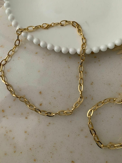 Colar + Pulseira LIRIO