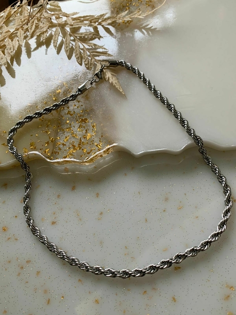 Cordão Baiano grosso - AÇO INOXIDÁVEL - 0,45 cm - comprar online