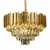 Pendente Lustre Dourado com Cristais ø52 DCD00458 Sindora