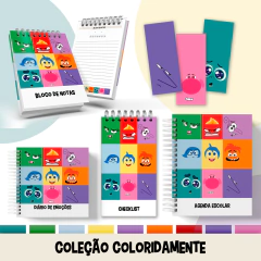 AGENDA ESCOLAR COLEÇÃO DIVERTIDAMENTE