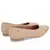 Sapatilha Couro Bege Usaflex - Exclusiva Comfort
