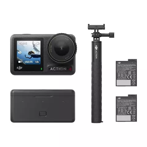 Câmera DJI Osmo Action 4 Adventure Combo BR DJI208