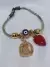 Pulseira Com Coração Banhada a Ouro Negro 18k Semi Joias - SHOPPING BRASILIA ATACADO & VAREJO