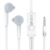 Fone de Ouvido P2 Hrebos Com Fio Branco HS-59 - comprar online