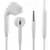 Fone de Ouvido P2 Kingo S6 Com Fio Estéreo Branco