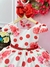 Vestido Infantil Off White Florido de Rosas Primavera Luxo (3315OV) - comprar online