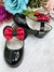 Sapatinho Preto Com Lacinho Minnie Super Luxo (103PT) - comprar online