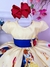 Vestido Infantil Amarelo Broche Flor Princesa (1655AM) - comprar online