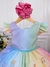 Vestido Infantil Princesa Festa Colorido Strass (4138CL) - comprar online