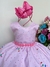 Vestido Infantil Doces Confeitaria Rosa Luxo (4482) - comprar online