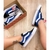 Tênis Vans Old Skool Skate Unissex Preto Azul Vulcanizado Tamanho:36;Cor:Azul (VansAzul_36) - loja online