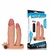 Capa Peniana bege com Ponta Maciça de 2,5 cm, pênis companheiro e Estimulador de Clitóris com vibrador - LOVE TOY (VMCA054) - SHOPPING BRASILIA ATACADO & VAREJO