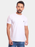 Camiseta Masculina Camisa Bordada 100% Algodão Premium Fio 30.1 Tamanho:GG;COR: