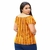 Blusa feminina ciganinha ombro a ombro casual elegante manga curta estampado crepe georgette sem elastano 36 ao 42 - P M (129bluscigcrepestam) na internet