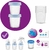 KIT DE COPOS PARA ARMAZENAMENTO COM TAMPA - PHILIPS AVENT (ACAT) - comprar online