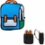 MOCHILA BOLSA ESCOLAR BEBOLD CARTOON 2D - AZUL - NEWPEN (MBEBCA)