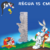 REGUA DE MADEIRA DECORADA LOONEY TUNES OPPBAG - LEO & LEO (RMDLTO) na internet