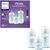 TRIO MAMADEIRA PETALA 3.0 125/260/330ML AZUL - PHILIPS AVENT (KTMP3A)