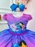 Vestido Infantil da Lilo e Stitch Colorido C/ Pérolas Festas (5058RX) - comprar online