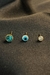 Trio de Olho Grego Banhado em Ouro 18k