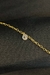 Tornozeleira com Pingente de Ponto de Luz Banhado em Ouro 18k na internet